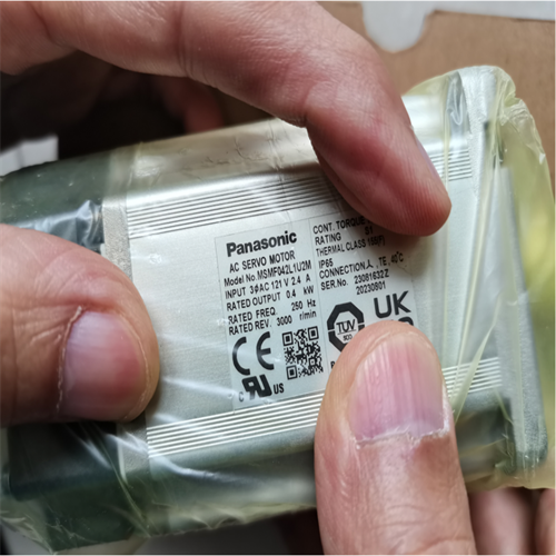 松下A6伺服電機MSMF082L1U2M介紹